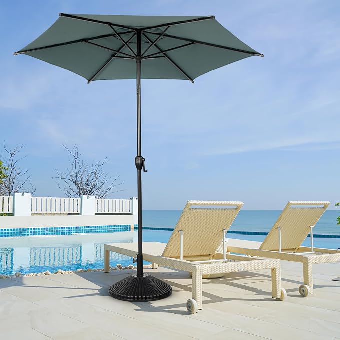 Abba Patio 7.5FT Lyon Outdoor Patio Umbrella Outdoor Table Umbrella - Image 5