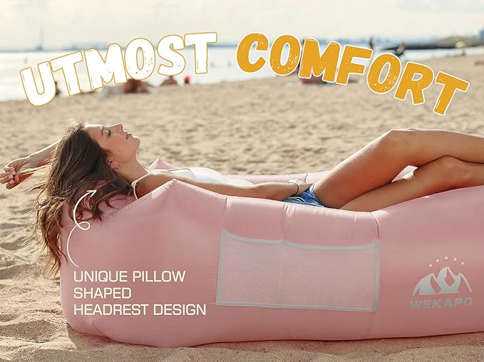 WEKAPO Inflatable Couch Air Lounger Chair - Image 6