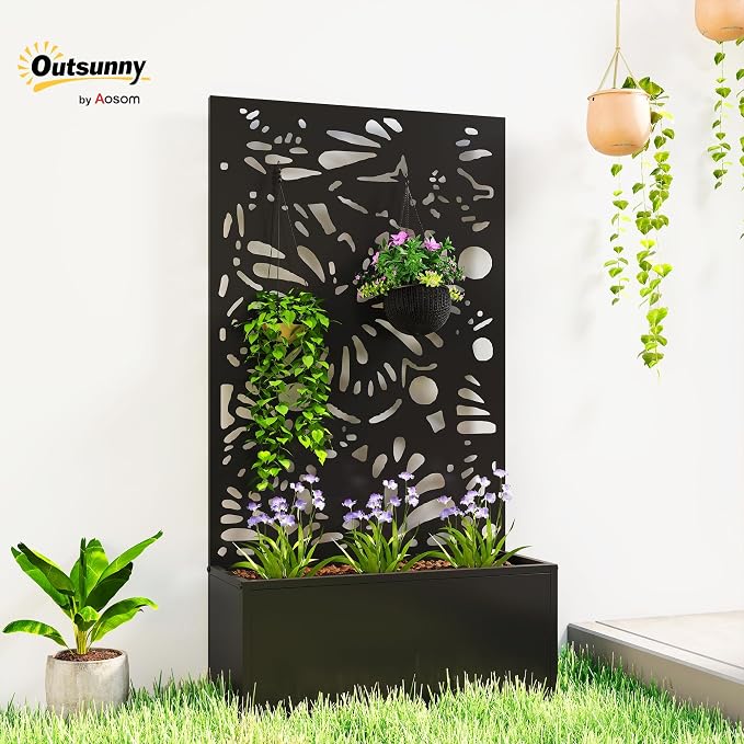 Outsunny Metal Raised Garden Bed - Image 2