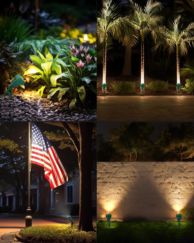 DEWENWILS 120V Spotlight Outdoor, 500LM Waterproof LED Spot Light - Image 7