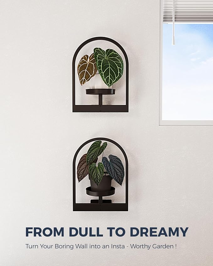 Bamworld Plant Stand Indoor, Plant Hanger Wall Planters - Image 4
