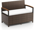 Tangkula 46 Gallon Outdoor Bench by TANGKULA