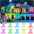 150FT Permanent Outdoor Lights for House Waterproof, IP67 LED Eave Lights by Unknown