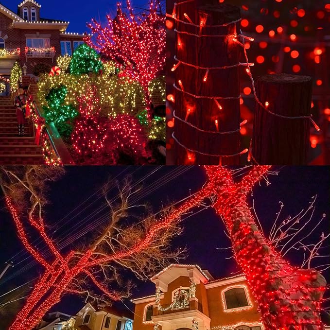 LJLNION 300 LED Valentines Lights, Extra Long 98.5FT Christmas String Lights - Image 2