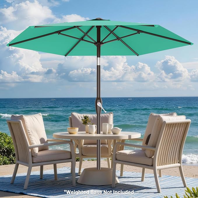AreShark 7.5FT Patio Umbrella Table Market Umbrella - Image 5