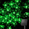 Brightown 60 LED Flower Solar Lights String Outdoor Waterproof Fairy Lights by Brightown