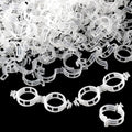 150 Pcs Plant Clips for Climbing Plants, Tomato Clips for Support, Plastic by PEASUG