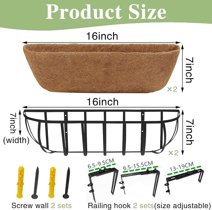 English Inviting Horse Trough Balcony Planter - Image 4