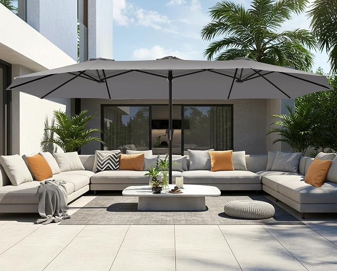 SUPERJARE 15FT Outdoor Umbrella - Image 2