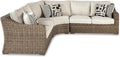 Signature Design by Ashley Beachcroft Costal Nuvella Weather Resistant Fabric by SignatureDesignbyAshley