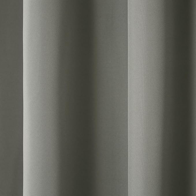 TOWN & COUNTRY BASICS Cabana Solid Heavyweight Indoor Outdoor Curtains - Image 6