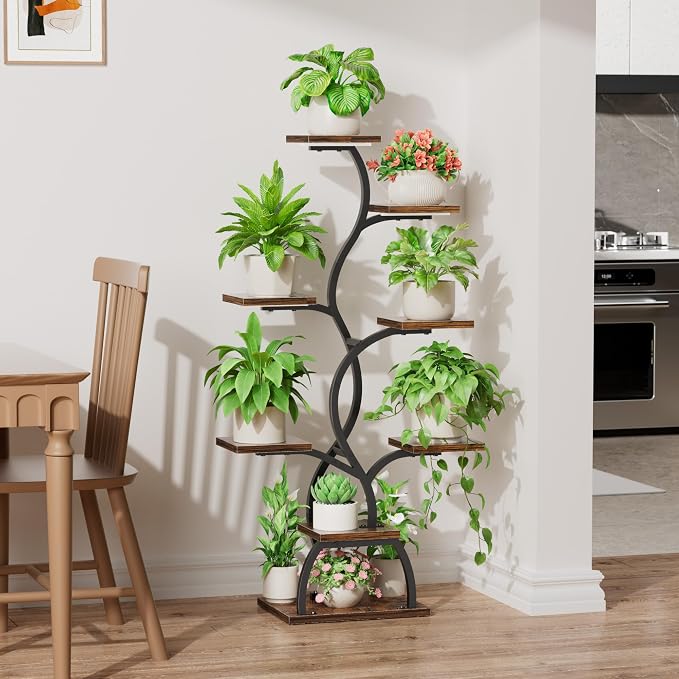 Plant Stand Indoor with Grow Light - Image 2