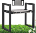 Garden Kneeler and Seat, 12.7" Wide Folding Heavy Duty Gardening Bench by Lilyvane