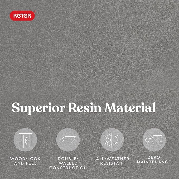 Keter Marvel Plus 71 Gallon Resin Outdoor Storage Box - Image 6