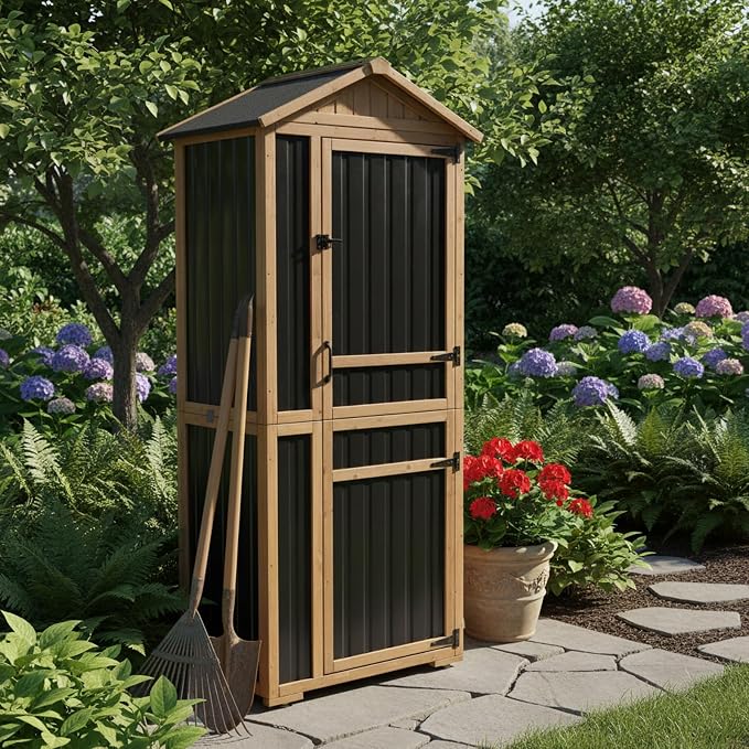 Large Outdoor Storage Cabinet - Image 7