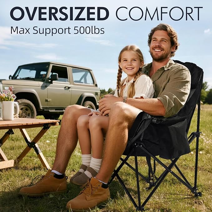 Oversized Camping Chairs for Adults - Image 2