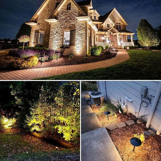 SUNVIE LED Landscape Lighting Kit Low Voltage Landscape Lights - Image 5