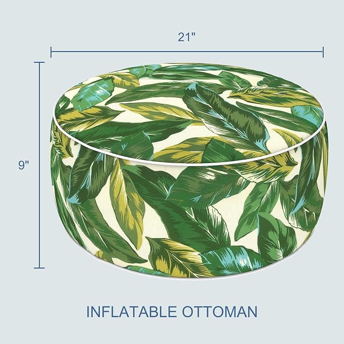 LVTXIII Indoor/Outdoor Inflatable Ottoman - Image 3