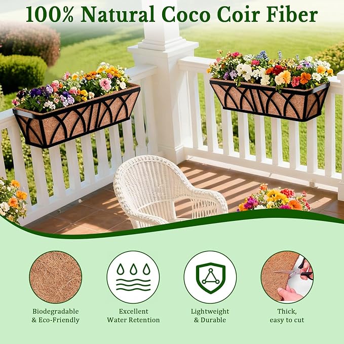 Halatool 4 Pack 30 Inch Coconut Liners - Image 3