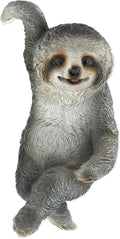 Distinctive Designs Grey Sloth Decorative Plant Pot Hanger by Unknown