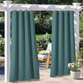 NICETOWN 2 Panels Weighted Outdoor Curtains by NICETOWN