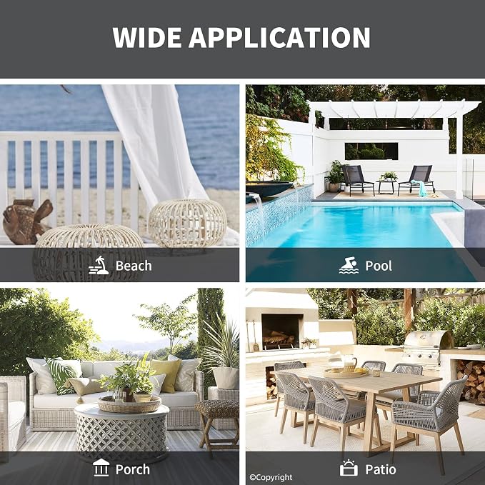 Waterproof Outdoor Curtain W84 x L84 - Image 8