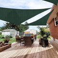 Patio Paradise 15' x 15' x 15' Sun Shade Sail Triangle Canopy Shade Cloth by Patio