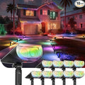 Linkind Solar Lights Outdoor StarRayS, Color Changing Solar Spot Lights by Linkind