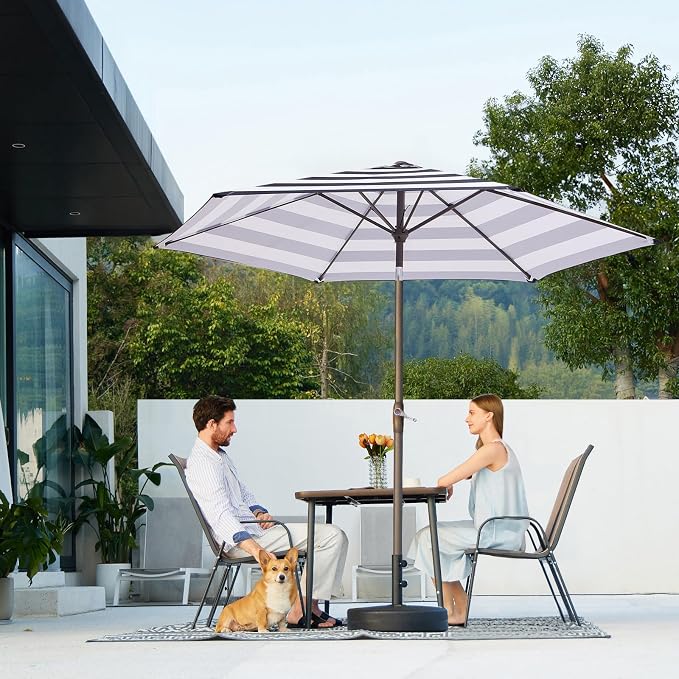 JEAREY 7.5FT Patio Umbrella Outdoor Market Umbrella - Image 6