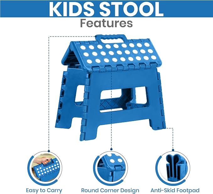 Utopia Home Folding Step Stool - Image 3