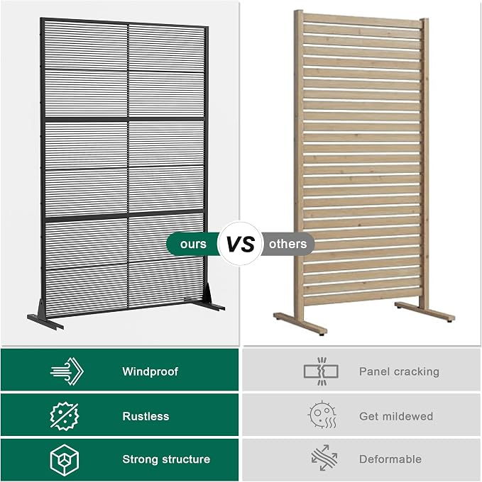Casaphoria Metal Privacy Screen Outdoor - Image 8