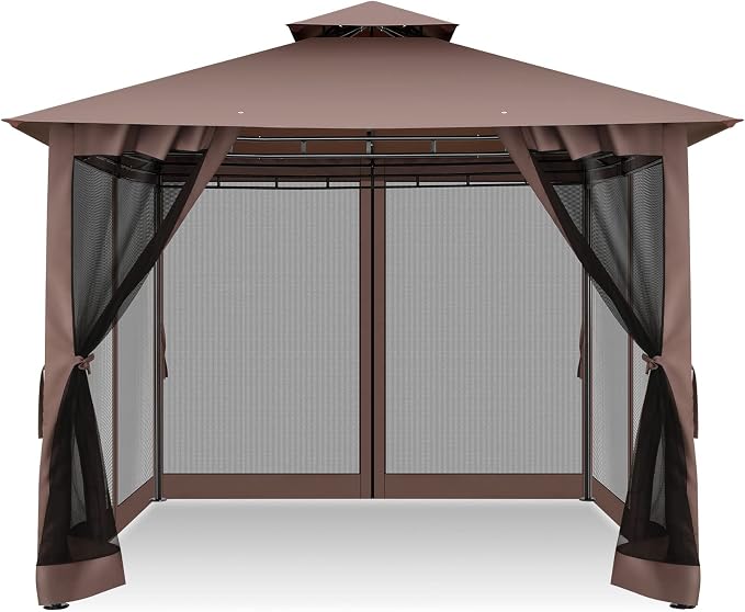 COBIZI Gazebo 10x10 Heavy Duty Gazebos - Image 2