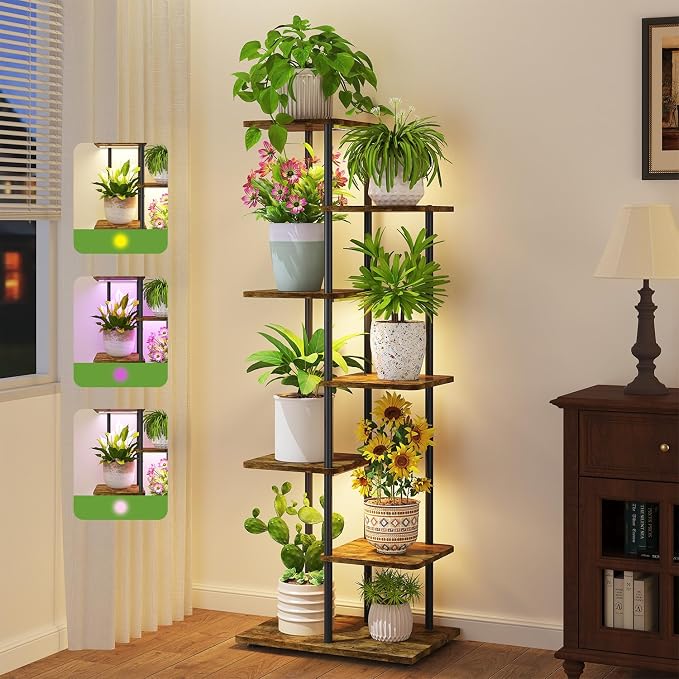 iDavosic.ly 6 Tier Tall Plant Stand Indoor by iDavosicly