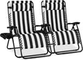 Best Choice Products Set of 2 Extra Wide Adjustable Steel Mesh Zero Gravity by BestChoiceProducts