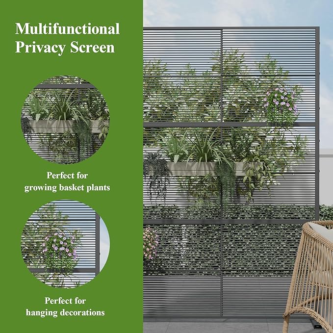 Casaphoria Metal Privacy Screen Outdoor - Image 4
