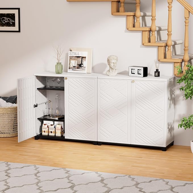 Outdoor/Indoor Storage Box, Resin and Plastic Storage Cabinet Waterproof - Image 6