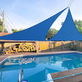 E&K Sunrise 5' x 5' x 5' Sun Shade Sail Triangle Canopy Shade Cover UV Block by EKSUNRISEINC