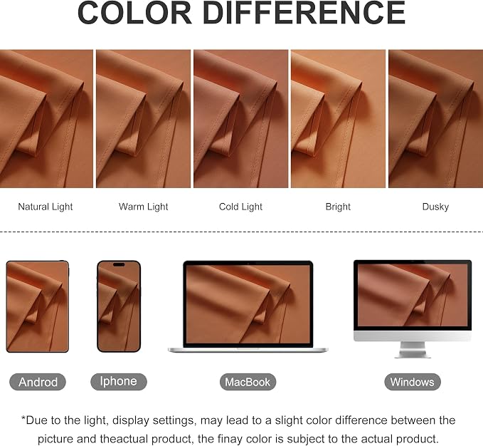 RYB HOME Extra Wide Outdoor Curtains - Image 8