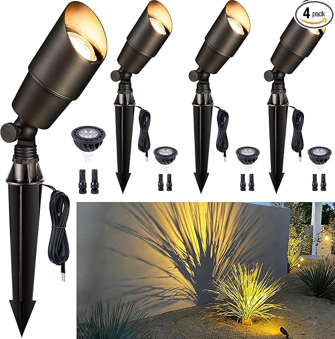 Gardenreet Brass Landscape Lighting by Gardenreet