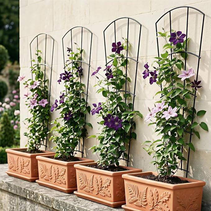4 Pack 56'' Indoor Plant Trellis - Image 4