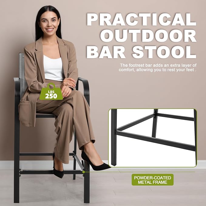 NUU GARDEN 5-Piece Outdoor Bar Set - Image 7