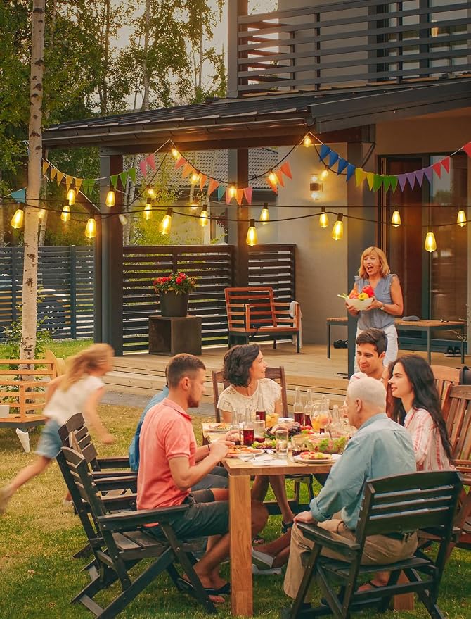 25FT Outdoor String Lights, Patio Lights - Image 9