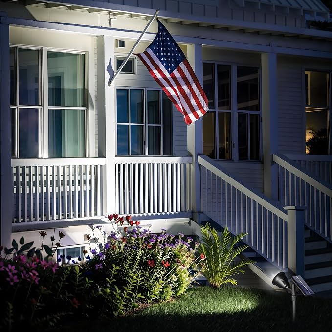 ROSHWEY Solar Spot Lights Outdoor - Image 4