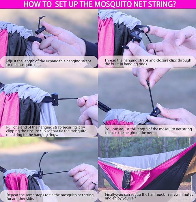 Camping Hammock, Portable Hammocks - Image 5