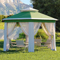 Garvee Pop Up Gazebo Screen Tent, Hexagonal Instant Gazebo Tent by Garvee