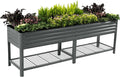 Elevated Raised Garden Bed-V Series, 1400 Lbs Weight Capacity, Outdoor Planter by VegoGarden