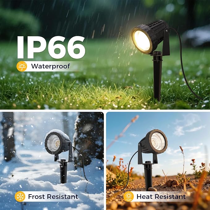 L LOHAS LED Landscape Lighting Outdoor, Spotlights - Image 3