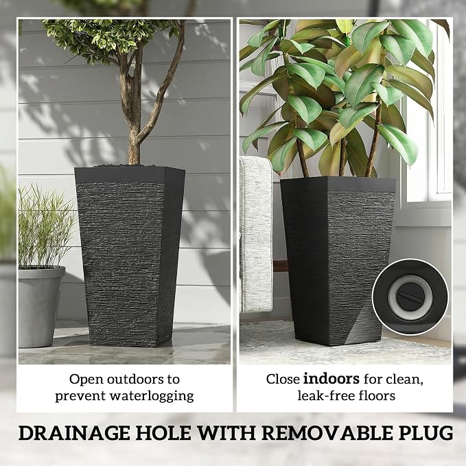 Outsunny 22.8 Inch Tall Planters - Image 8
