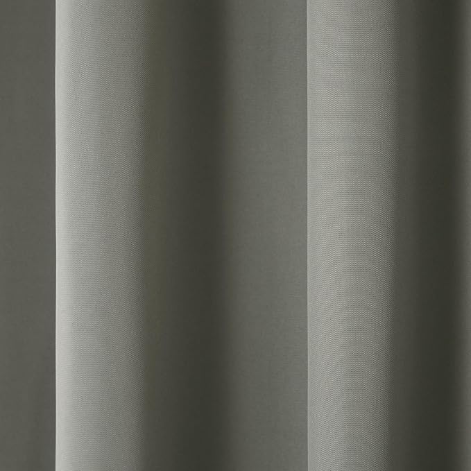 TOWN & COUNTRY BASICS Cabana Solid Heavyweight Indoor Outdoor Curtains - Image 4