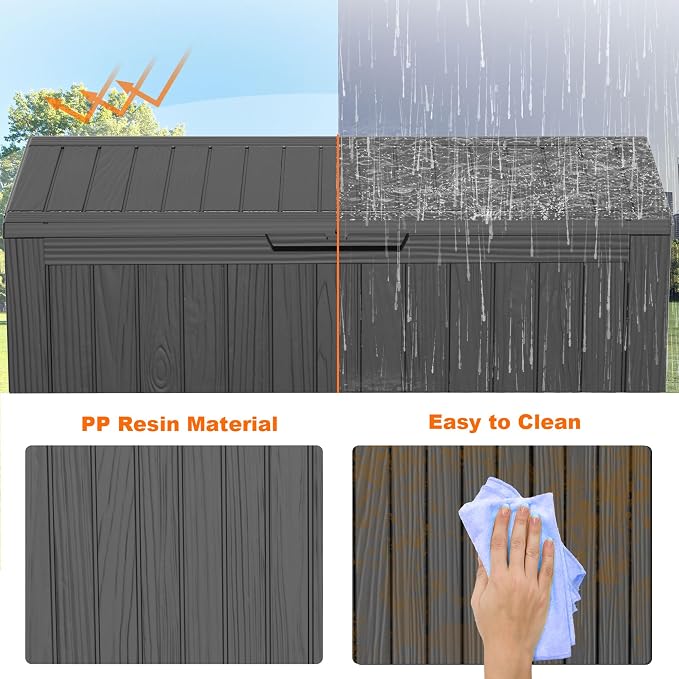 ROJIK Outdoor Storage Housing Deck Box - Image 6